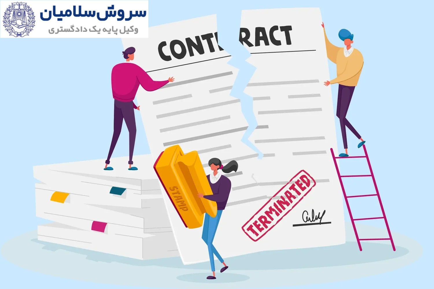 شرایط قانونی فسخ قرارداد تجاری